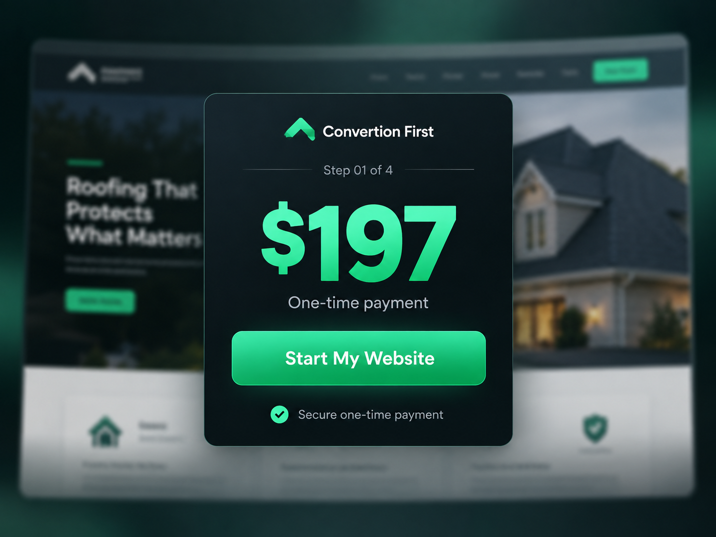 Order your business website